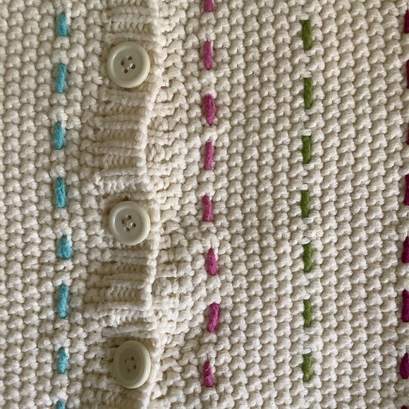 Cream Knit Sweater (Youth 12) - Picture 5 of 13